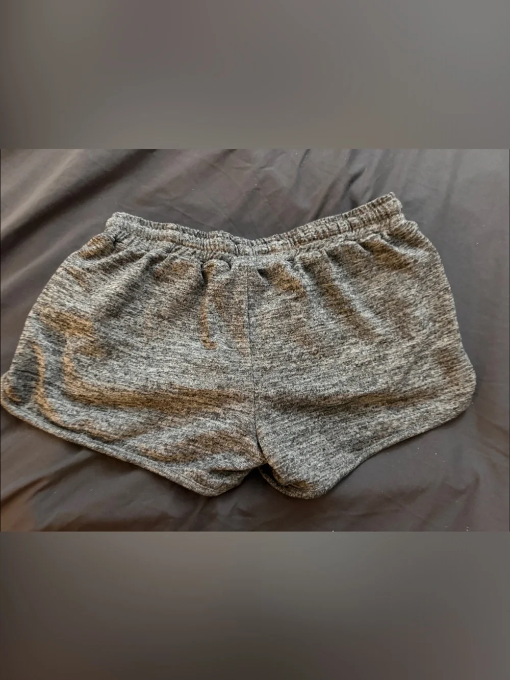 Kids' Athletic Shorts - Gray Cozy Drawstring